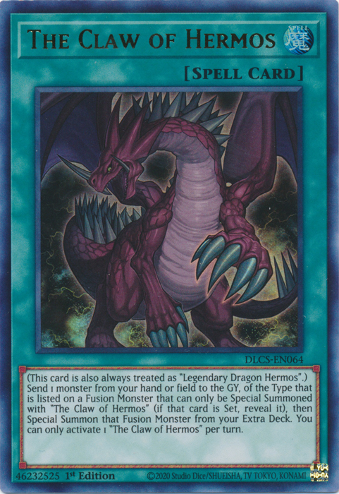 The Claw of Hermos [DLCS-EN064] Ultra Rare | Devastation Store