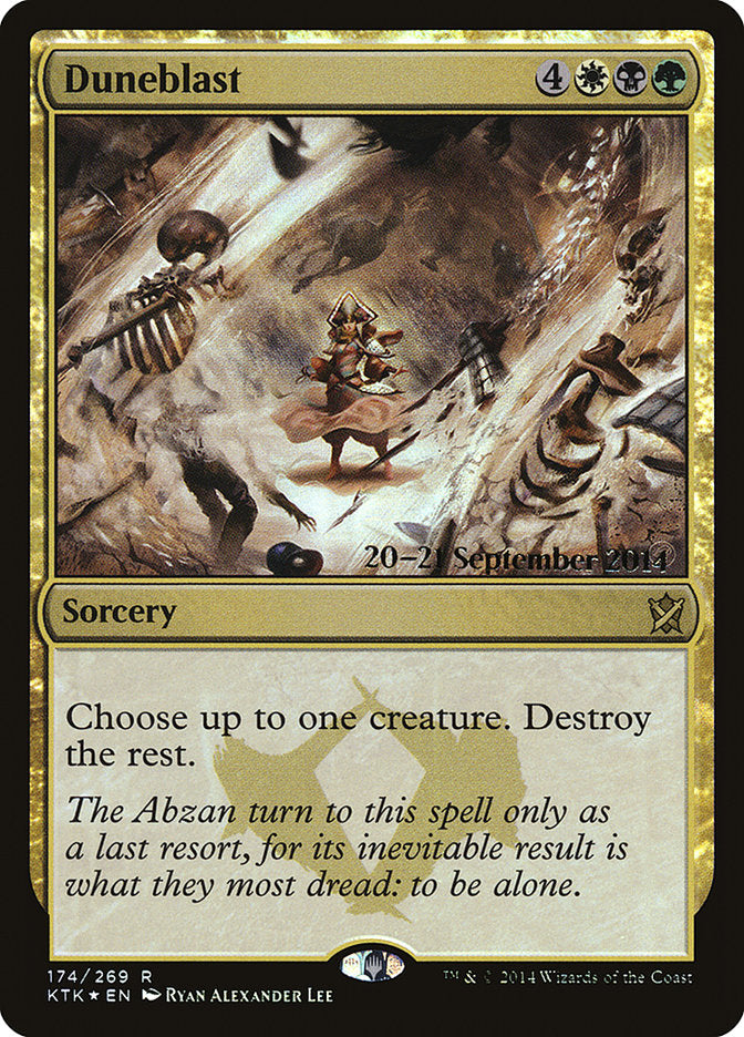 Duneblast  [Khans of Tarkir Prerelease Promos] | Devastation Store