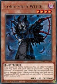 Condemned Witch [MAGO-EN129] Rare | Devastation Store