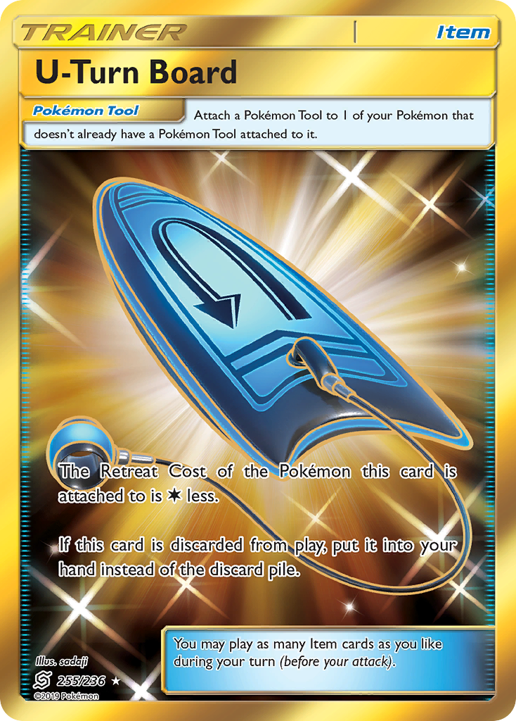 U-Turn Board (255/236) [Sun & Moon: Unified Minds] | Devastation Store