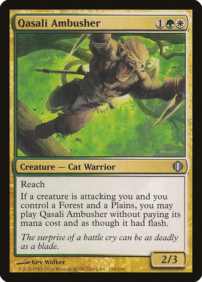 Qasali Ambusher [Shards of Alara] | Devastation Store