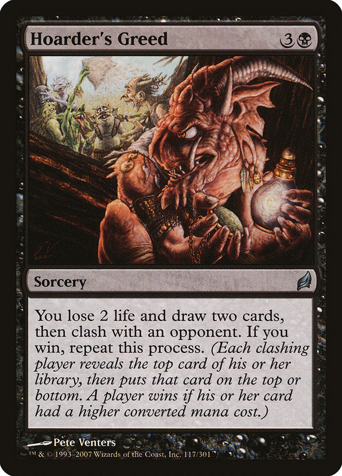 Hoarder's Greed [Lorwyn] | Devastation Store