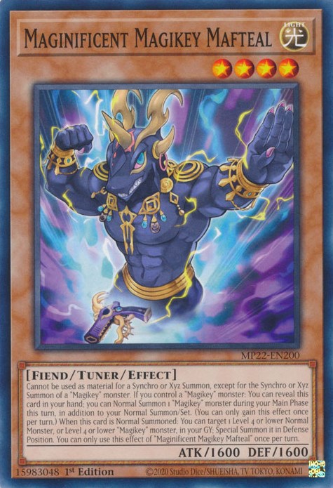 Maginificent Magikey Mafteal [MP22-EN200] Common | Devastation Store