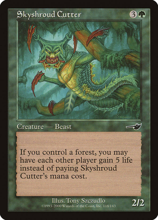 Skyshroud Cutter [Nemesis] | Devastation Store