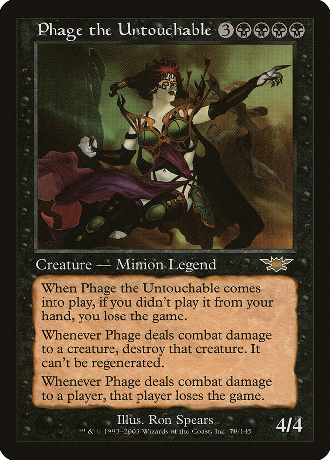 Phage the Untouchable [Legions] | Devastation Store