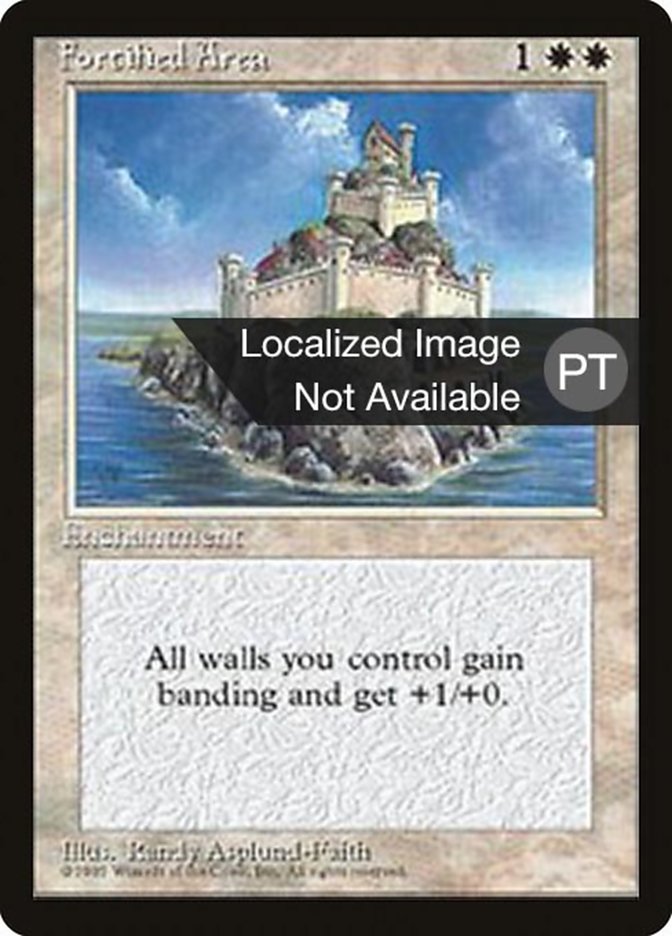 Fortified Area [Fourth Edition (Foreign Black Border)] | Devastation Store