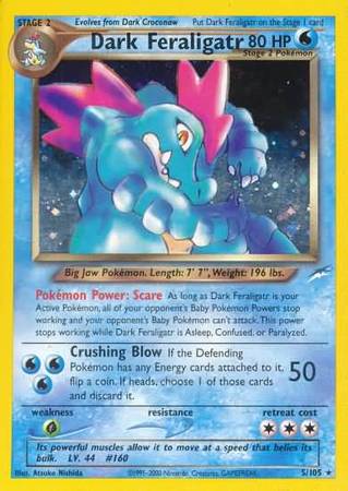 Dark Feraligatr (5/105) [Neo Destiny Unlimited] | Devastation Store