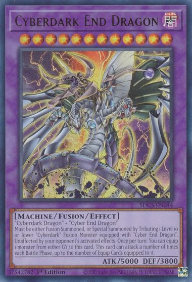 Cyberdark End Dragon [SDCS-EN044] Ultra Rare | Devastation Store