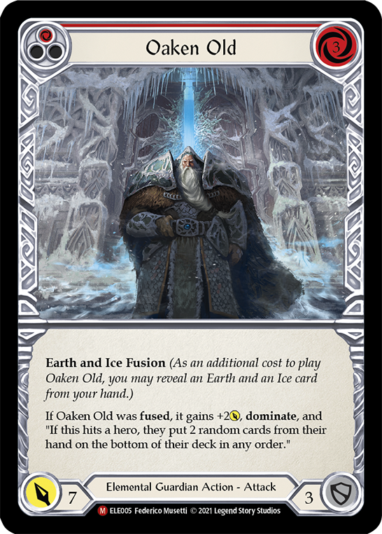 Oaken Old [ELE005] (Tales of Aria)  1st Edition Normal | Devastation Store