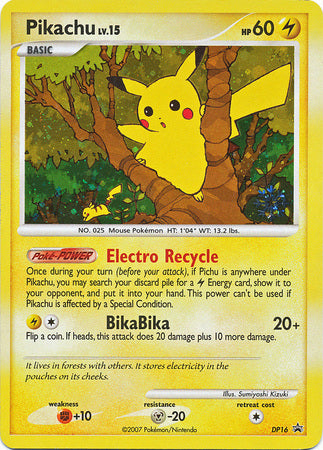 Pikachu (DP16) [Countdown Calendar Promos] | Devastation Store