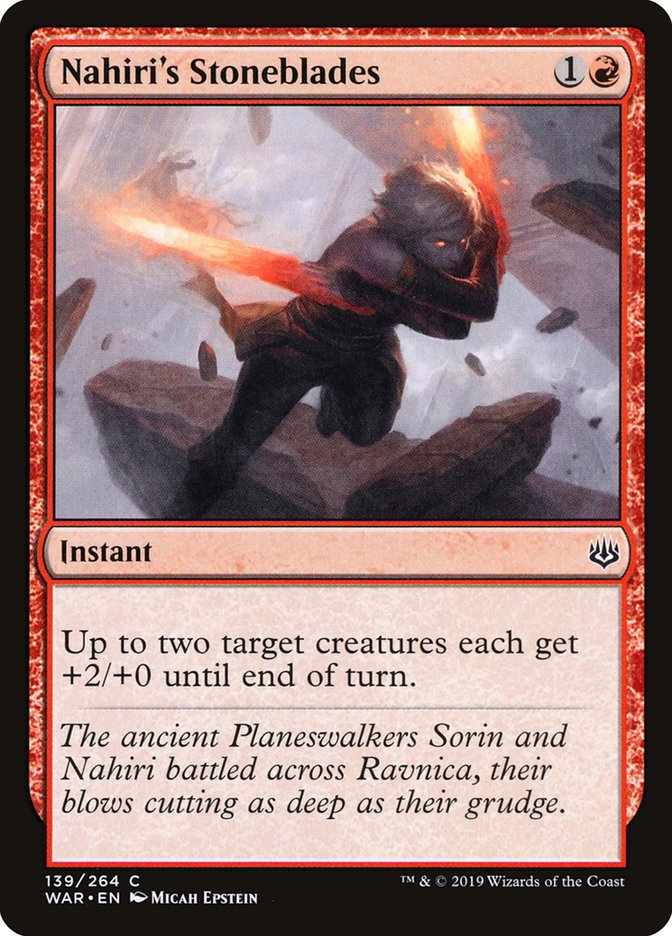 Nahiri's Stoneblades [War of the Spark] | Devastation Store