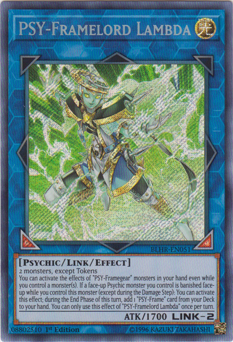 PSY-Framelord Lambda [BLHR-EN051] Secret Rare | Devastation Store