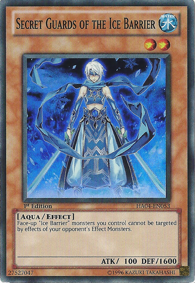 Secret Guards of the Ice Barrier [HA04-EN053] Super Rare | Devastation Store