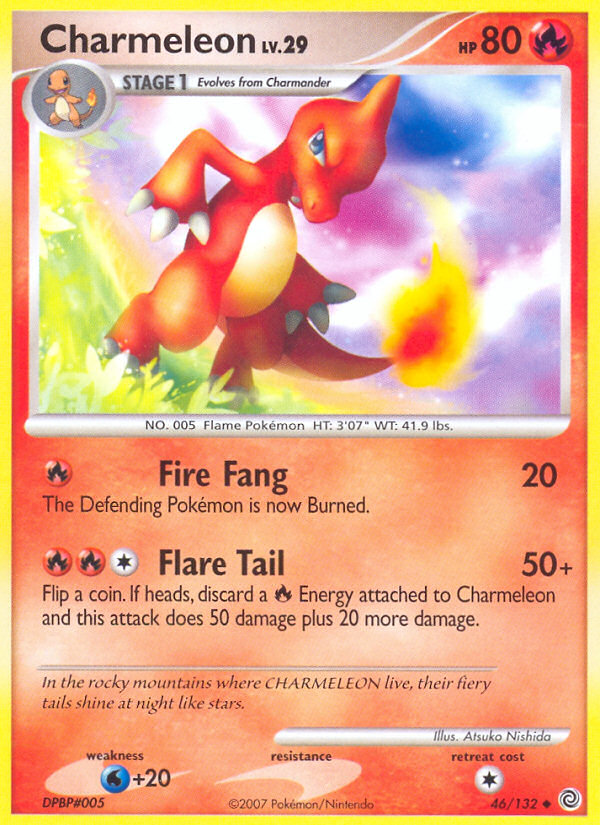 Charmeleon (46/132) [Diamond & Pearl: Secret Wonders] | Devastation Store