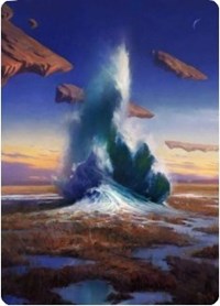 Flooded Strand Art Card [Zendikar Rising Art Series] | Devastation Store