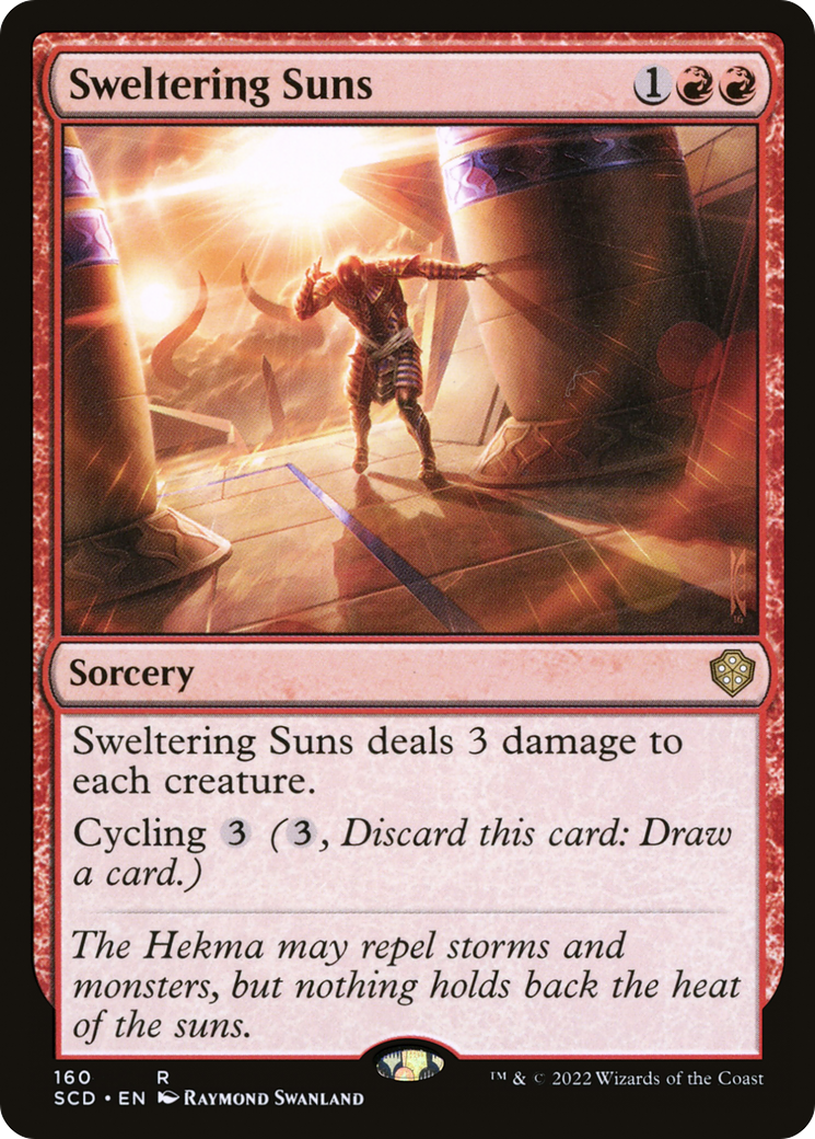 Sweltering Suns [Starter Commander Decks] | Devastation Store