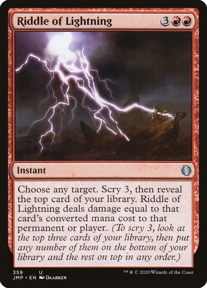Riddle of Lightning [Jumpstart] | Devastation Store