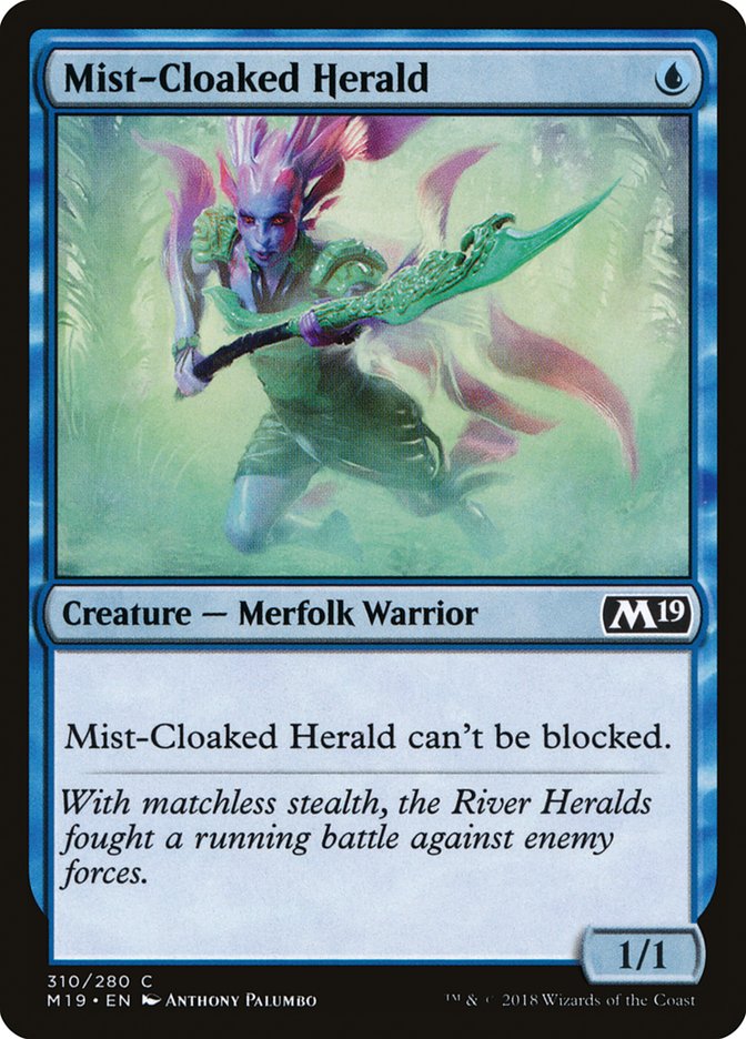 Mist-Cloaked Herald [Core Set 2019] - Devastation Store | Devastation Store