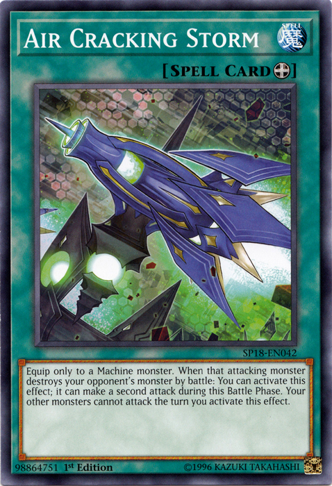 Air Cracking Storm [SP18-EN042] Common | Devastation Store