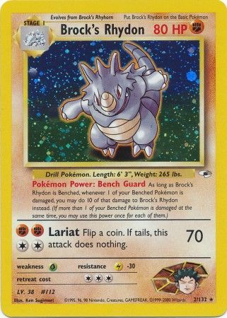 Brock's Rhydon (2/132) [Gym Heroes Unlimited] | Devastation Store
