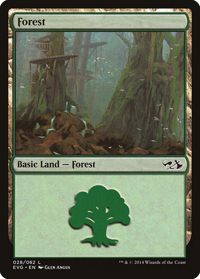 Forest (28) (Elves vs. Goblins) [Duel Decks Anthology] - Devastation Store | Devastation Store
