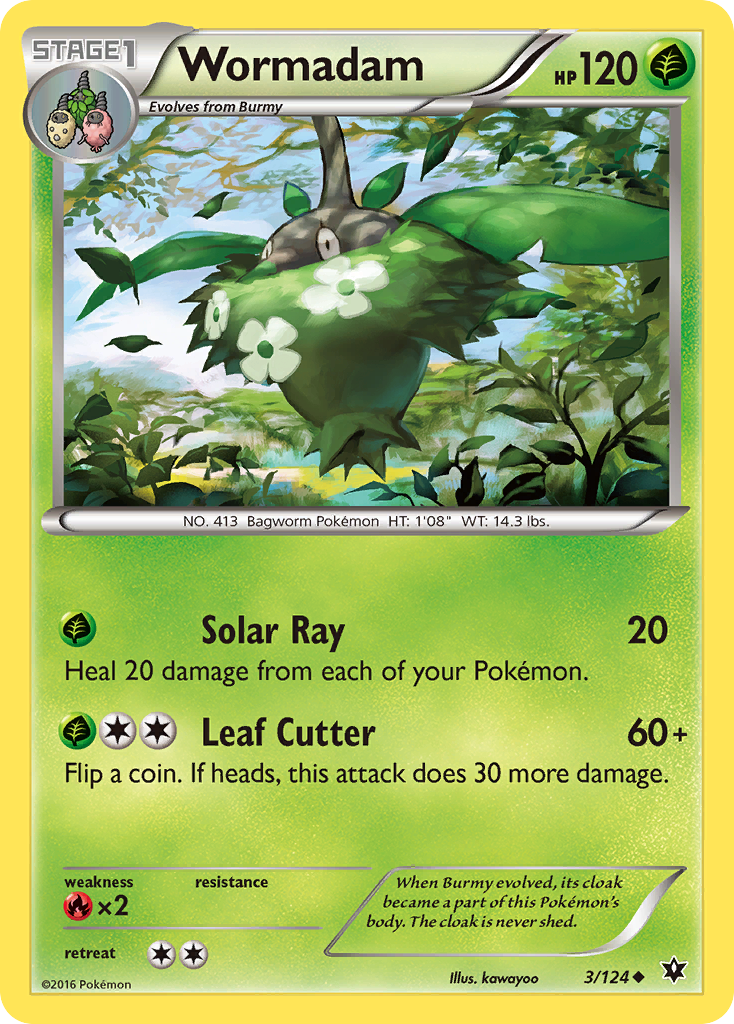 Wormadam (3/124) [XY: Fates Collide] | Devastation Store