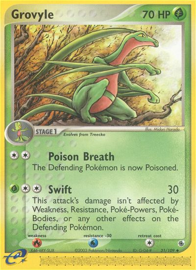 Grovyle (31/109) [EX: Ruby & Sapphire] | Devastation Store