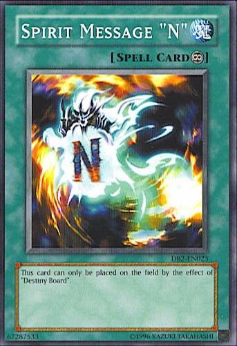 Spirit Message "N" [DB2-EN023] Common | Devastation Store