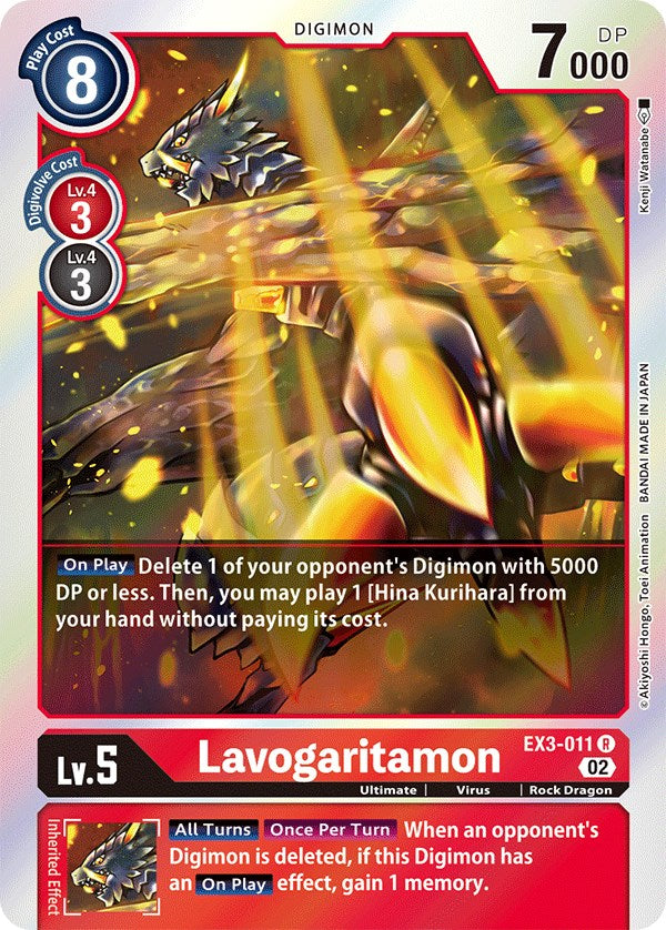 Lavogaritamon [EX3-011] [Draconic Roar] | Devastation Store