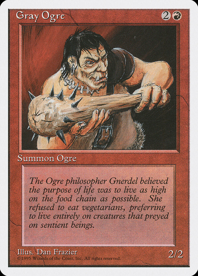 Gray Ogre [Fourth Edition] - Devastation Store | Devastation Store