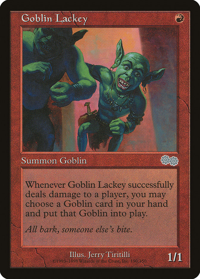 Goblin Lackey [Urza's Saga] | Devastation Store
