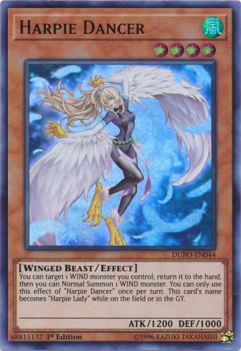Harpie Dancer [DUPO-EN044] Ultra Rare | Devastation Store