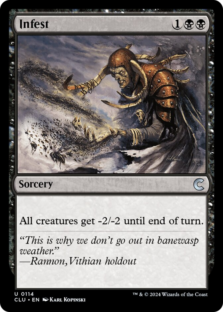 Infest [Ravnica: Clue Edition] | Devastation Store