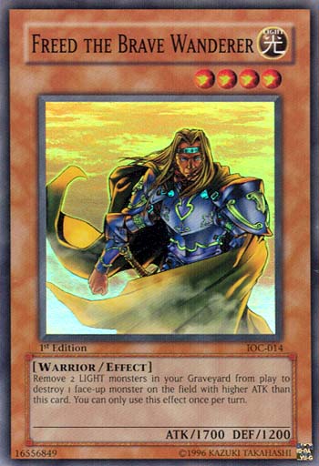 Freed the Brave Wanderer [IOC-014] Super Rare | Devastation Store