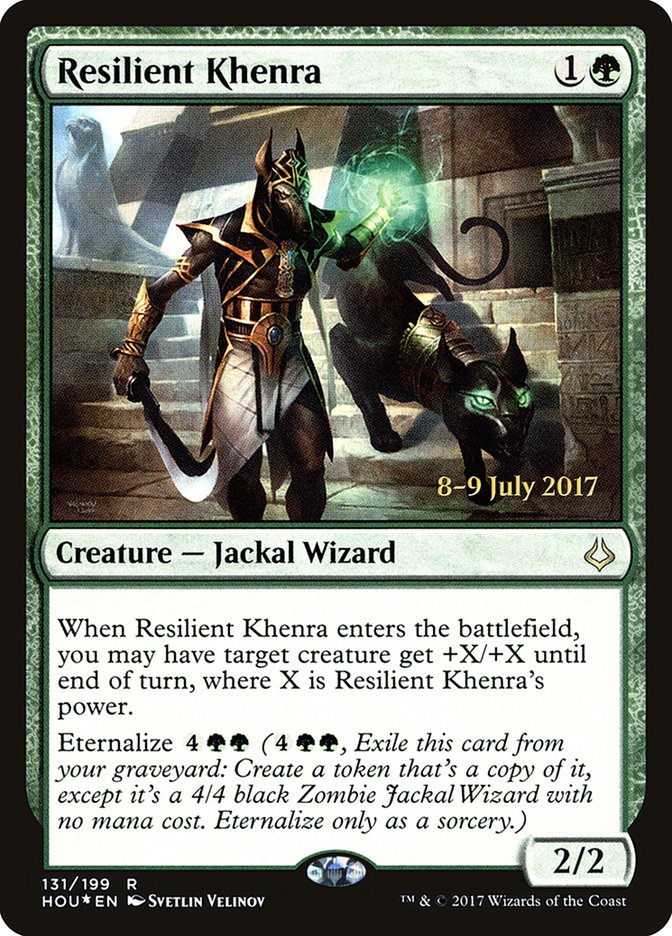 Resilient Khenra  [Hour of Devastation Prerelease Promos] - Devastation Store | Devastation Store