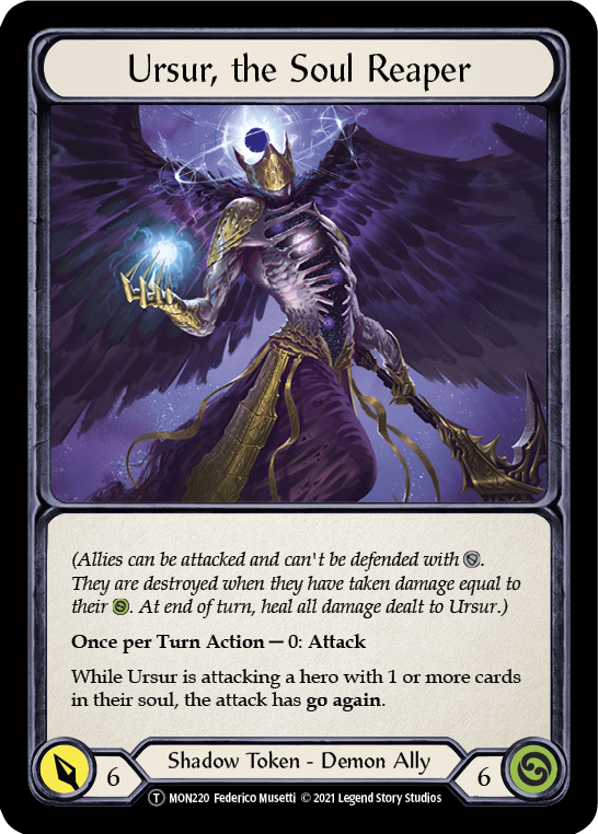 Blasmophet, the Soul Harvester // Ursur, the Soul Reaper [U-MON219 // U-MON220] Unlimited Normal | Devastation Store