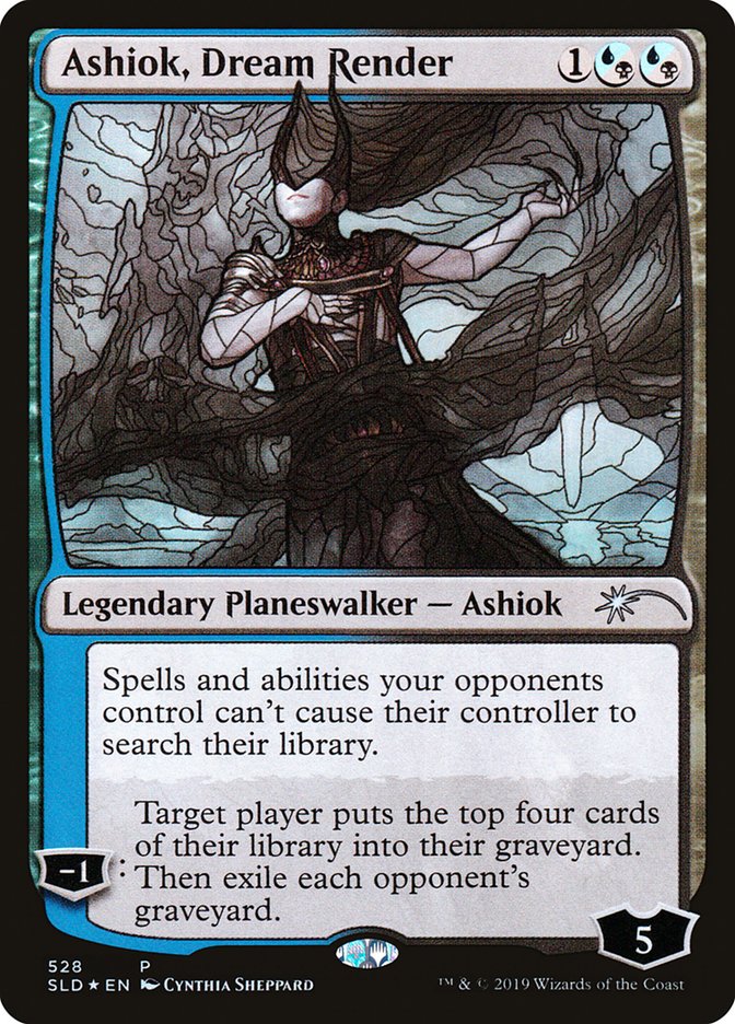 Ashiok, Dream Render (Stained Glass) [Secret Lair Drop Promos] | Devastation Store