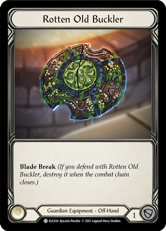 Rotten Old Buckler [ELE204] (Tales of Aria)  1st Edition Normal | Devastation Store