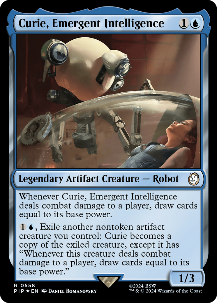 Curie, Emergent Intelligence (Surge Foil) [Fallout] | Devastation Store