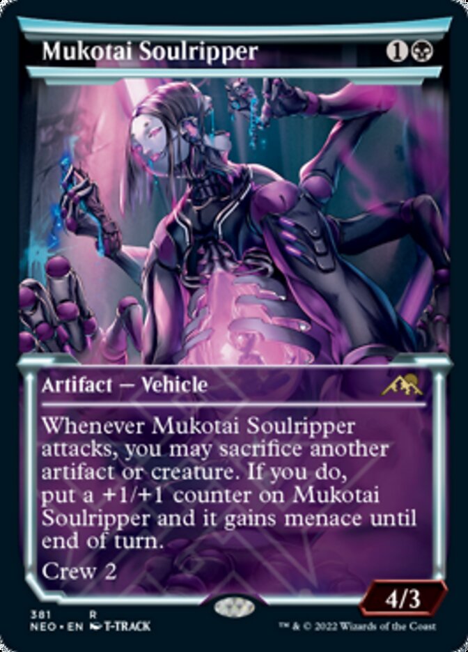 Mukotai Soulripper (Showcase Soft Glow) [Kamigawa: Neon Dynasty] | Devastation Store