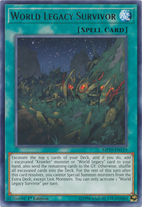 World Legacy Survivor [MP19-EN119] Rare | Devastation Store