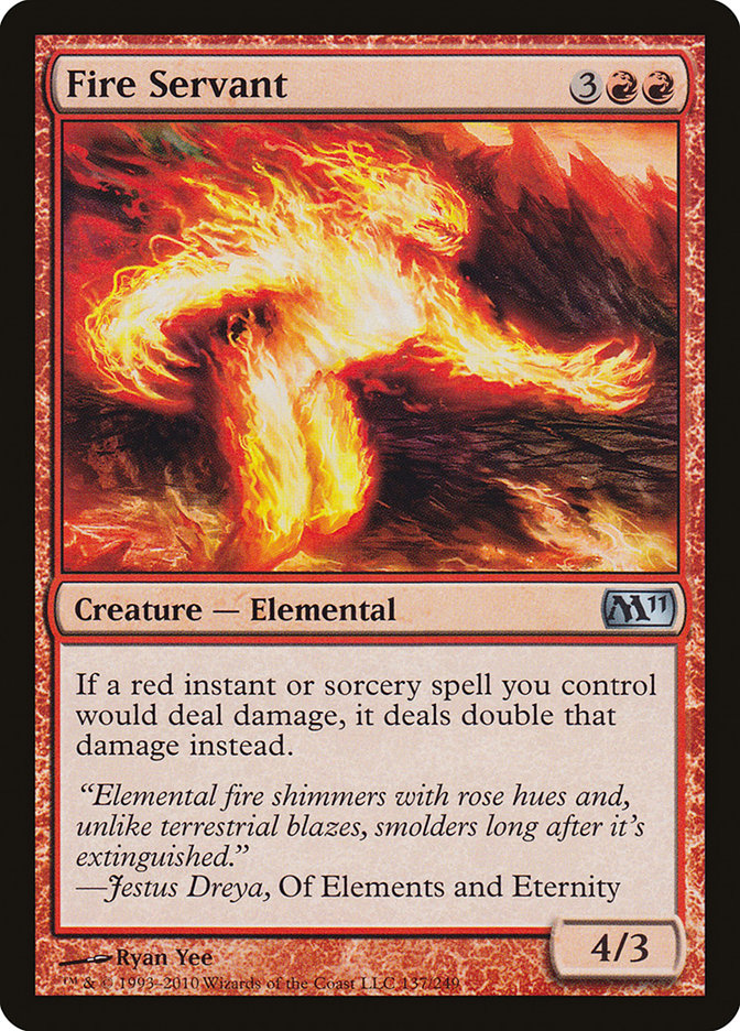 Fire Servant [Magic 2011] | Devastation Store