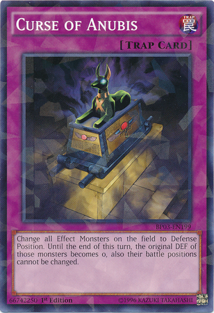 Curse of Anubis [BP03-EN199] Shatterfoil Rare | Devastation Store