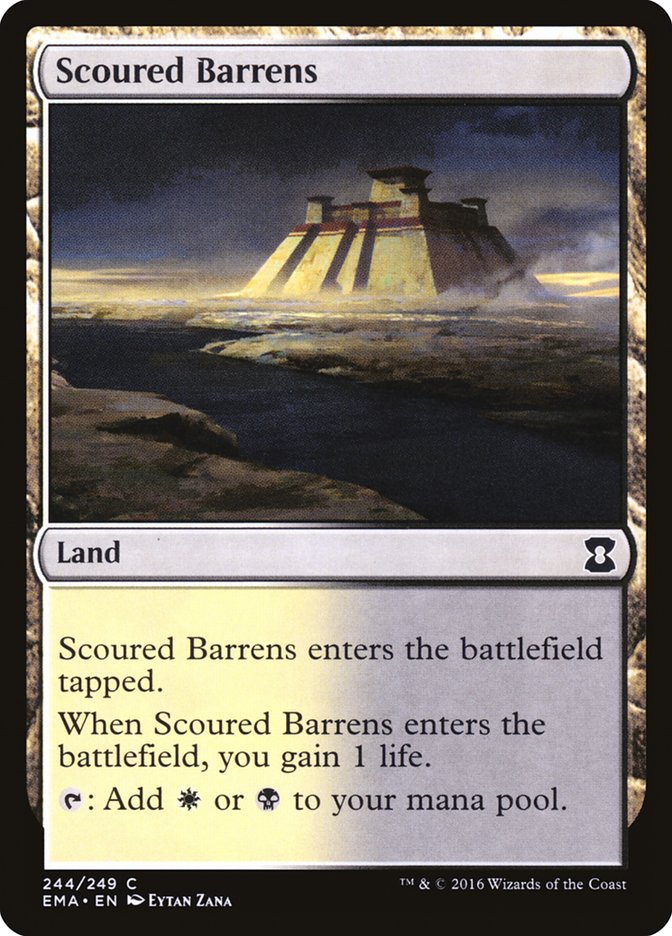 Scoured Barrens [Eternal Masters] - Devastation Store | Devastation Store