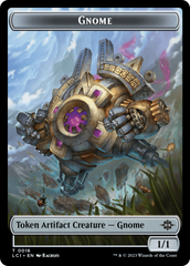 Gnome // Golem Double-Sided Token [The Lost Caverns of Ixalan Tokens] | Devastation Store
