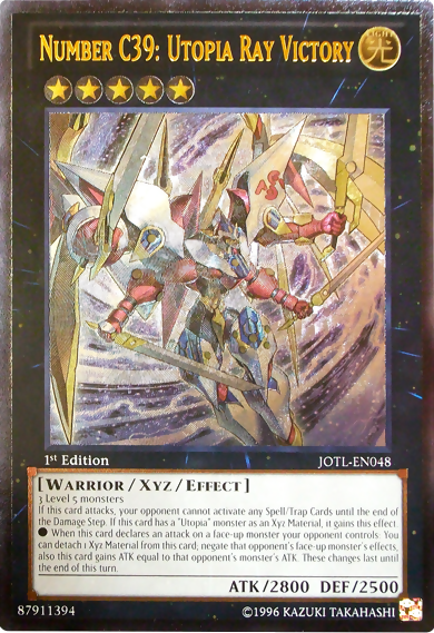 Number C39: Utopia Ray Victory (UTR) [JOTL-EN048] Ultimate Rare | Devastation Store