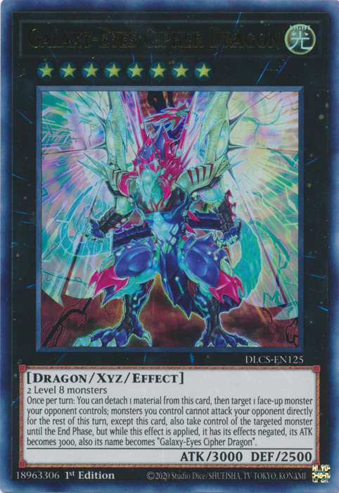 Galaxy-Eyes Cipher Dragon [DLCS-EN125] Ultra Rare | Devastation Store