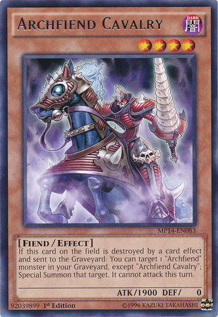 Archfiend Cavalry [MP14-EN083] Rare | Devastation Store