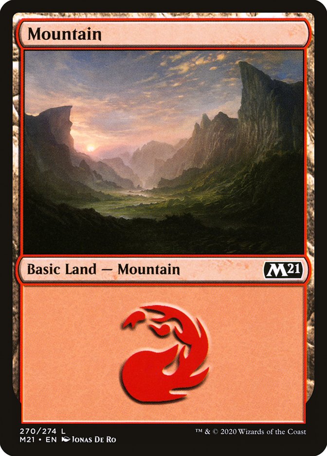 Mountain (270) [Core Set 2021] | Devastation Store