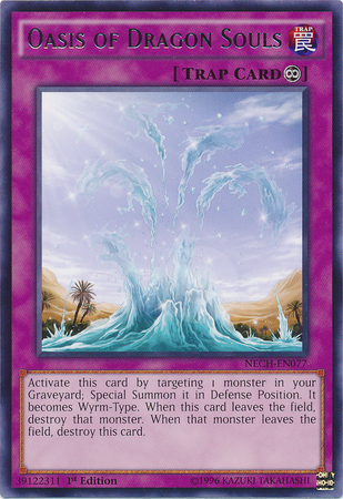 Oasis of Dragon Souls [NECH-EN077] Rare | Devastation Store